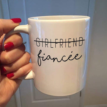 Girlfriend To Fiancee Mug Gift For Her