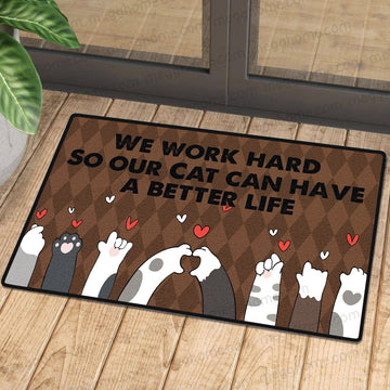 Cats Welcome Doormat 5