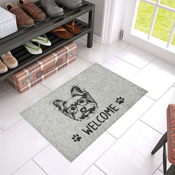 Yorkshire Terrier Welcome doormat