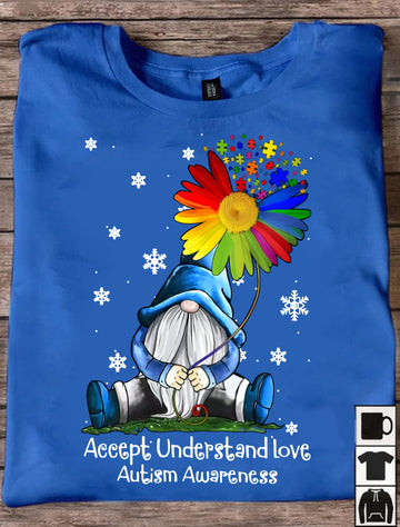 Autism Accept Understand Love - Standard T-Shirt