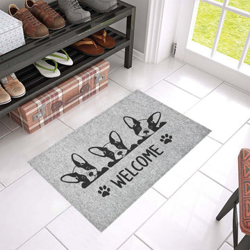 French Bulldog Welcome doormat