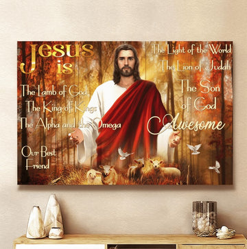 JESUS IS THE LAMB OF GOD - Matte Canvas