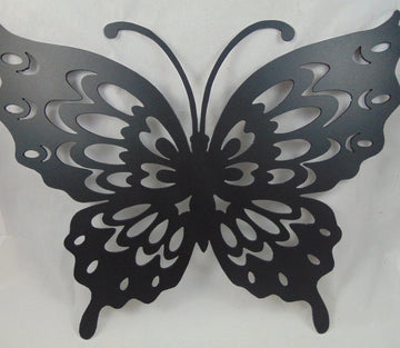 Large Butterfly | Decor | Wall Art - Cut Metal Sign