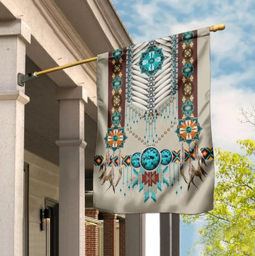 Native American Pattern - House Flag