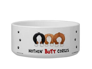 Nothin' Butt Corgis - Pet Bowl