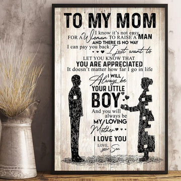 Gift For Mom It's Not Easy Vertical Poster