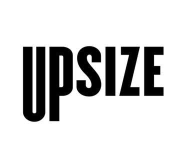 Up size metal sign