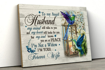 Humming Bird Forever Wife Matte Canvas (1.25