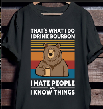 Beer Drink Bourbon Hate People
