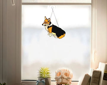 CORGI Dog Window Decor Ornament 05