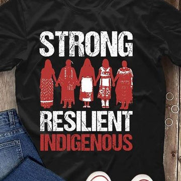 Native American Strong resilient indigenous - Standard T-shirt