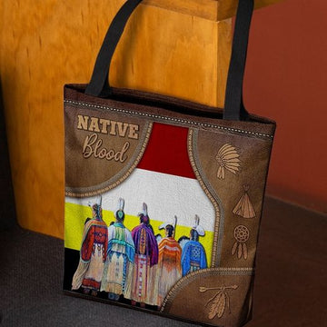 Native blood Native American - Tote Bag