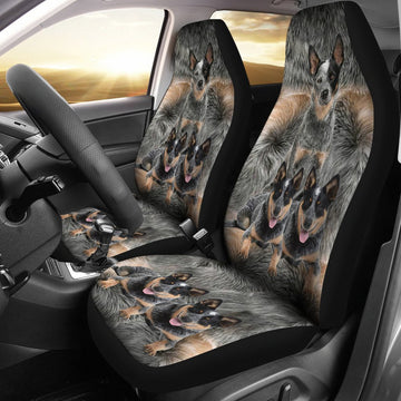 Heeler Fur Car Seat Covers