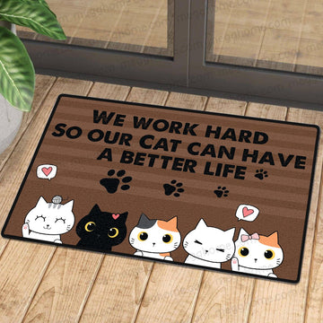 Cats Welcome Doormat 6