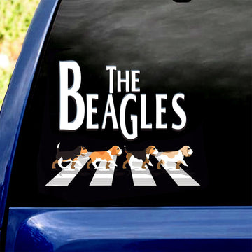 The Beagles - Dog Car Decal