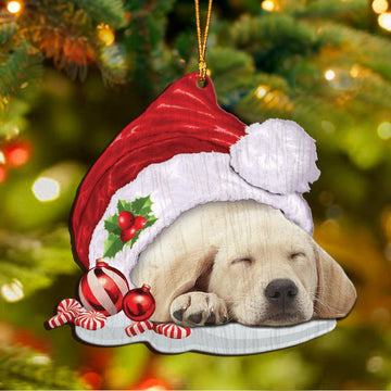 Labrador Custom Shaped Ornament, Gift for Labrador Lovers, hallmark christmas ornaments