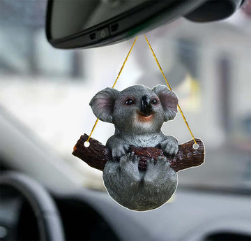 Cute Koala hanging koala lovers - One side ornament