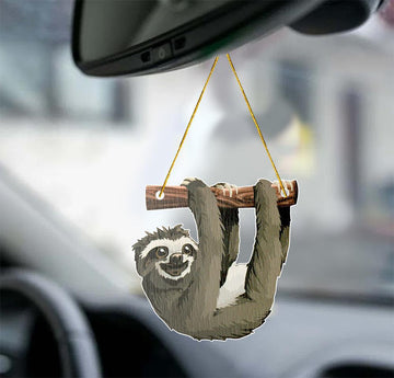 Sloth hanging gift for sloth lover ornament