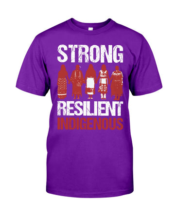 Native American Strong resilient indigenous - Standard T-shirt