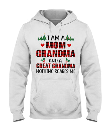 I am a mom grandma and a great grandma Christmas Standard Hoodie