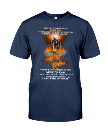 I Am The Storm Jesus Lion Warrior - Standard T-shirt