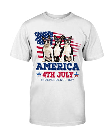 Boston Terrier Independence Day Classic T-Shirt