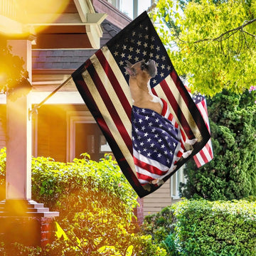 Boxer American Patriot Flag - House Flag