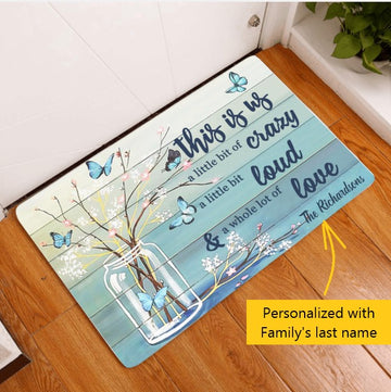 Family This Is Us Personalized Doormat