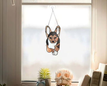 CORGI Dog Window Decor Ornament 09