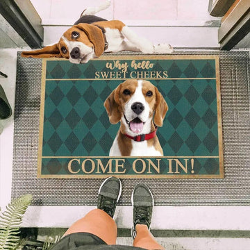 Beagle Come On In Doormat